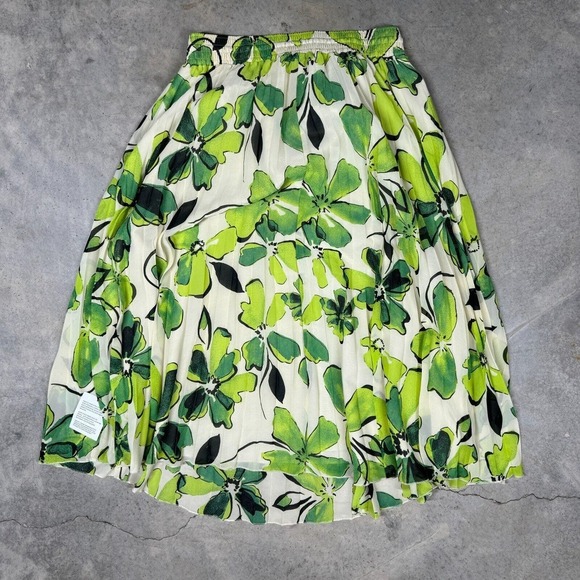 ASOS Design Maxi Skirt Lined NEW Size 12 Clover Green St Patricks Day - Picture 2 of 7